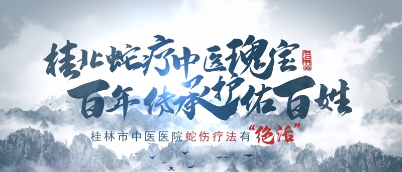 蛇伤救治 中医之光丨桂林市中医医院：桂北蛇伤中医疗法的传承与创新