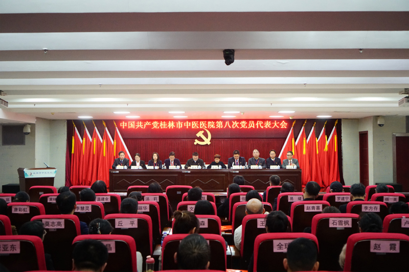 中共桂林市中医医院召开党员代表大会圆满完成两委换届选举工作